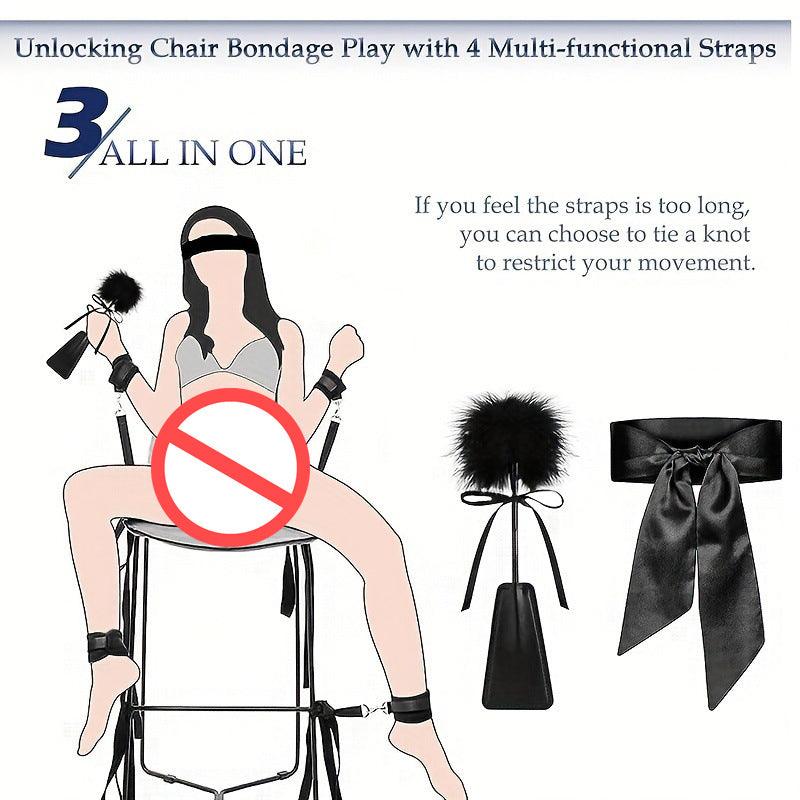 Unlock Pleasure with Our Easy-To-Use BDSM Bondage Set