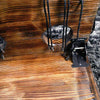 THORN GARDEN™ foot-tickling wooden pillory
