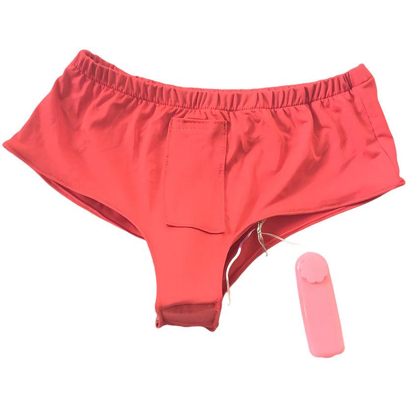 THORN GARDEN™ 3.54in long vibration dildo high elastic underwear free shipping