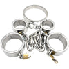 THORN GARDEN™ 6.17Ib 1.57in heigh Hand, foot and neck restraint set free shipping
