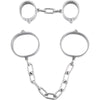 THORN GARDEN™ about 1kg height 3cm metal bodnage ankle cuffs and free shipping