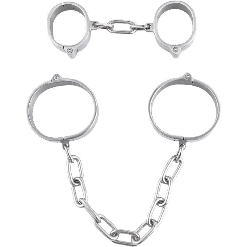 THORN GARDEN™ about 1kg height 3cm metal bodnage ankle cuffs and free shipping