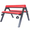 red horse bench