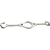 THORN GARDEN™ 3/3.3kg long 80cm Heavy Stainless Steel Straight Shackle