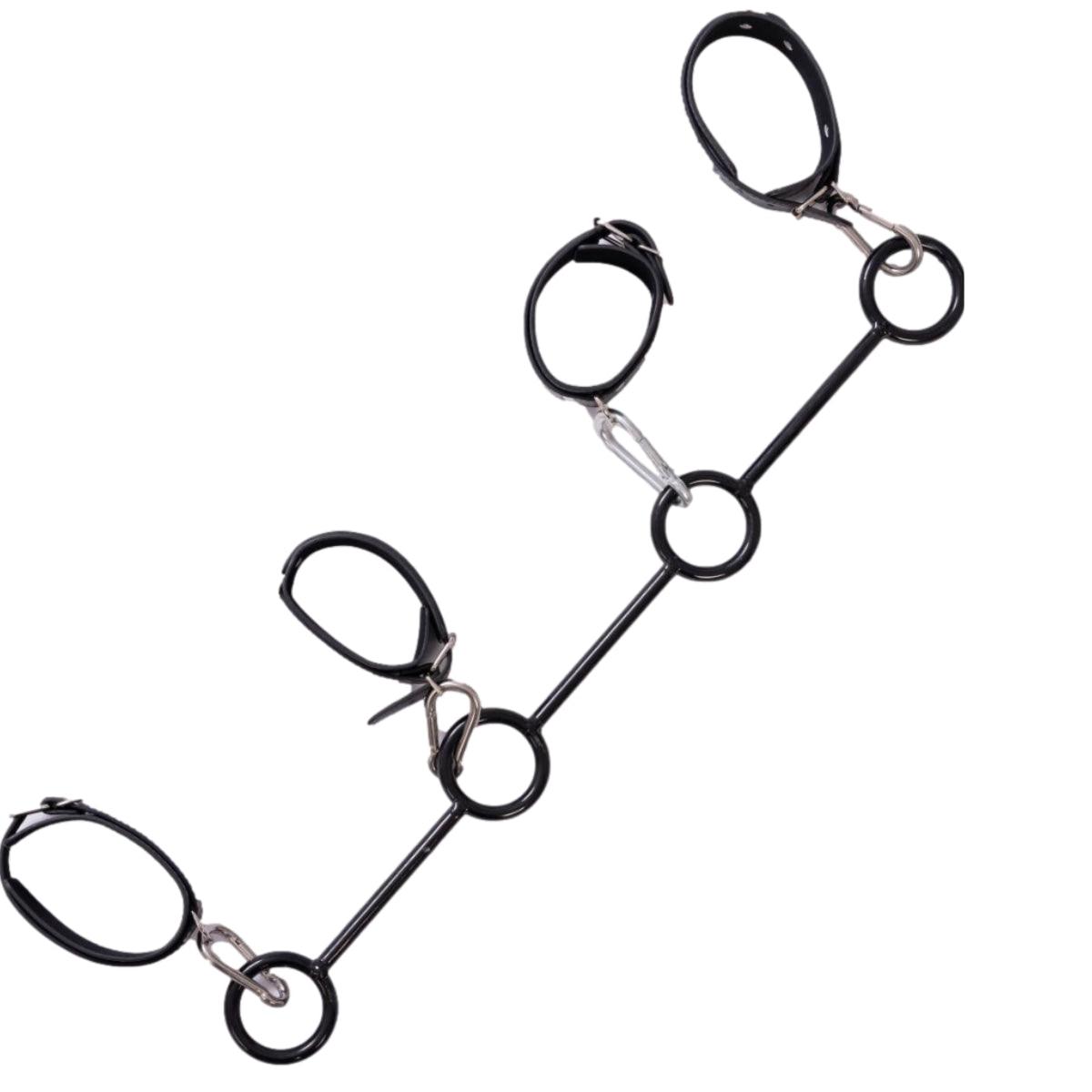 THORN GARDEN™ Metal Spreader Bar with Leather Cuffs - Free Shipping