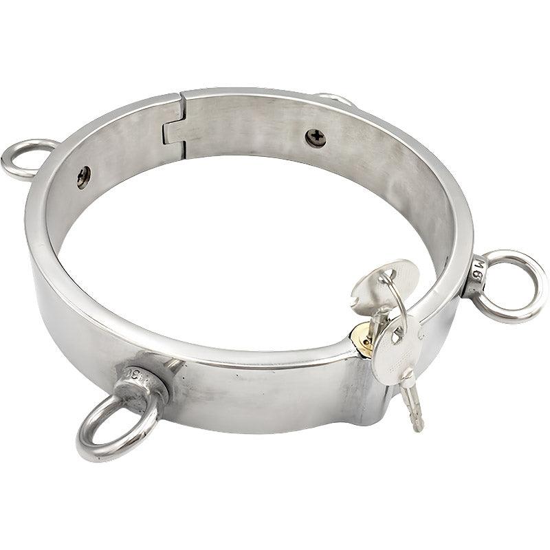 THORN GARDEN™ 0.95kg 3cm high stainless steel bdsm collar and free shipping