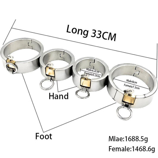 THORN GARDEN™ about 1.6kg long 33cm straight bar Hand and foot cuffs free shipping