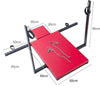 THORN GARDEN™ red leather bdsm bondage chair with sex machine and free shipping