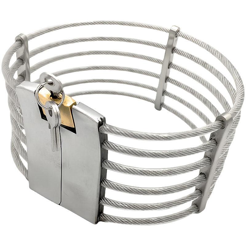 THORN GARDEN™ 0.5kg stainless steel wire slave collar free shipping