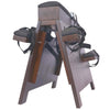 solid wood horse bench