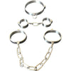 THORN GARDEN™ about 1500g 2.2cm heigh Hand, foot and neck restraint set free shipping