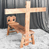 solid wood tickling bench - customized model