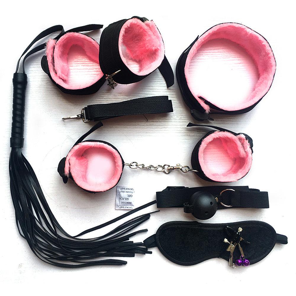 THORN GARDEN™ bdsm toy bondage set with butt plug and nipple clamps