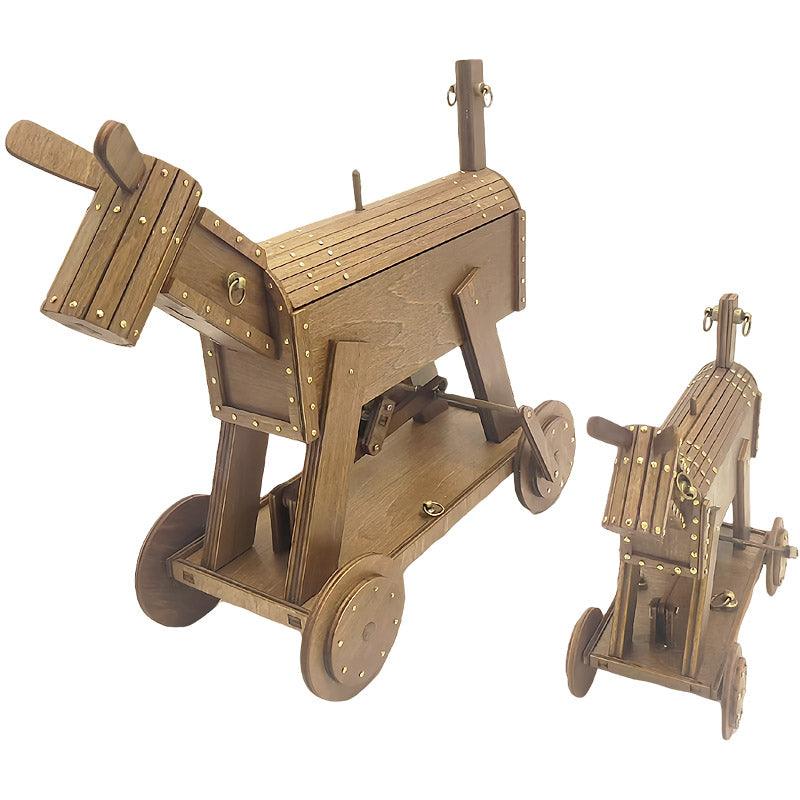 THORN GARDEN™ Custom style handmade solid wood wooden donkey