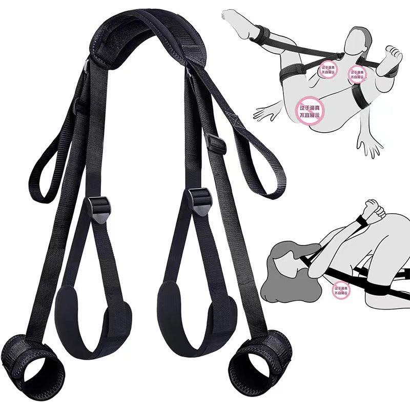 THORN GARDEN™ Boundary Breaking: SM Thigh Harness for Creative Positioning & Restraint