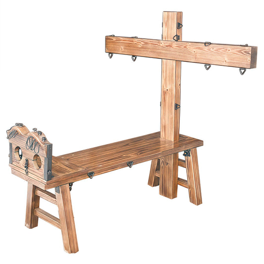 solid wood tickling bench - customized model