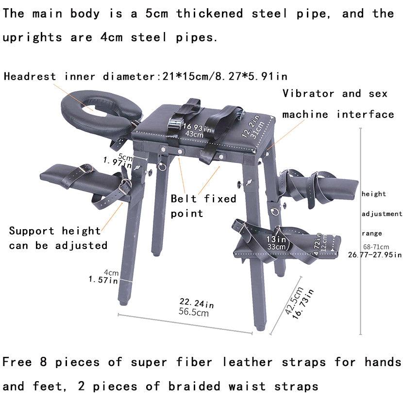 THORN GARDEN™ bdsm spanking bench with Straps - Free shipping