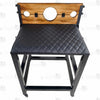 Premium Handcrafted Leather Spanking Bench with pillory