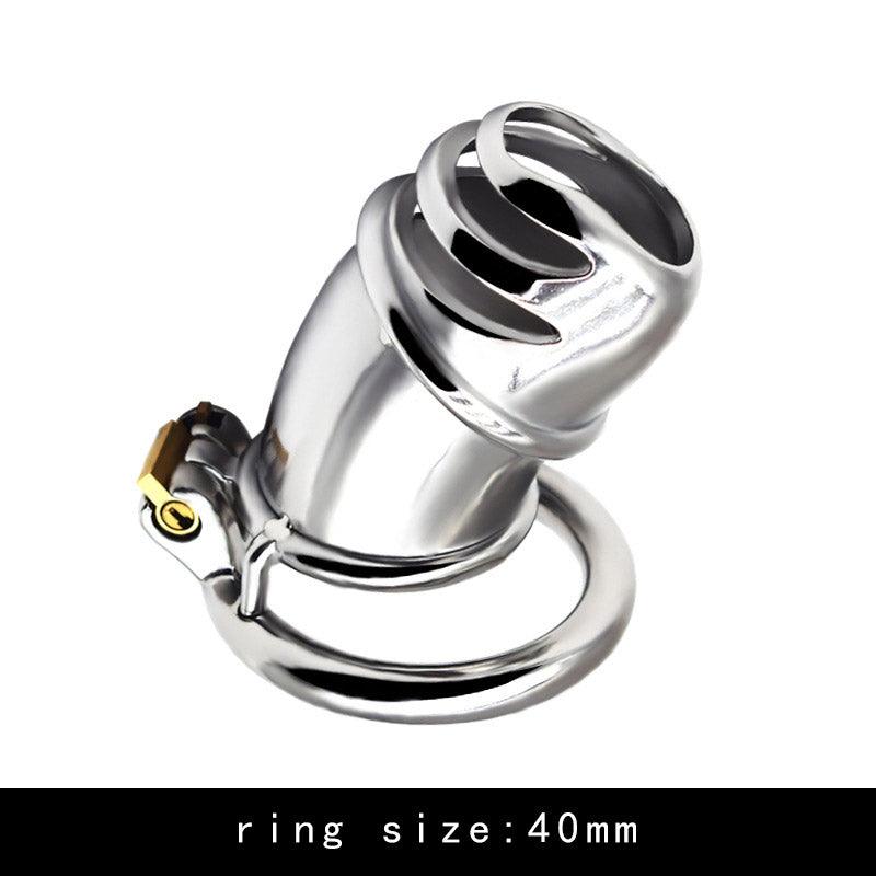 Unique Stainless Steel Penile Cage with Both Restriction & Stimulation