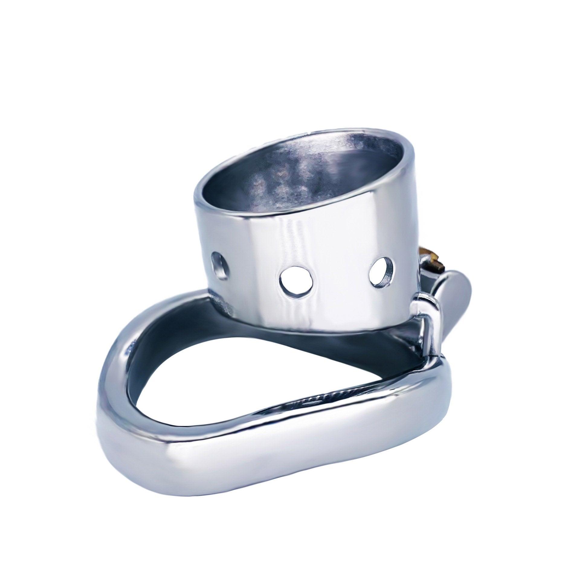 THORN GARDEN™ Discreetly Enjoy Greater Pleasure & Control with This Short Stainless Steel Chastity Device