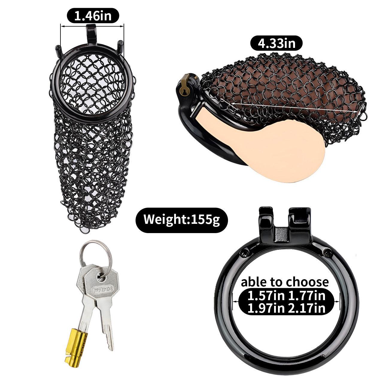 THORN GARDEN™ Lightweight Stainless Steel Chastity Cage