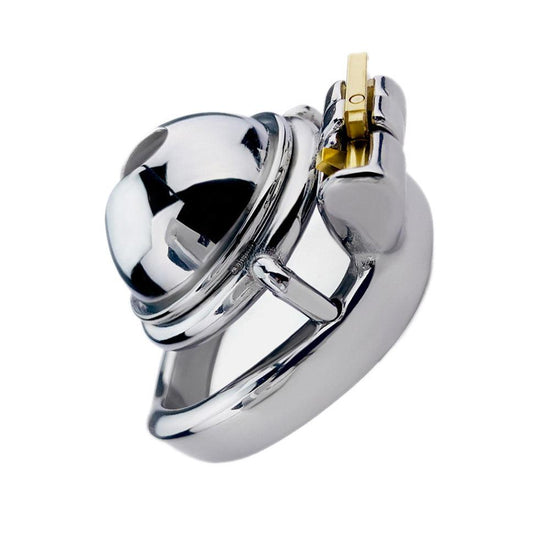 THORN GARDEN™ Compact & Concealed: The Stainless Steel Miniature Chastity Lock