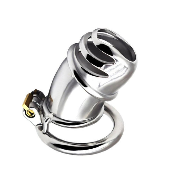 Unique Stainless Steel Penile Cage with Both Restriction & Stimulation