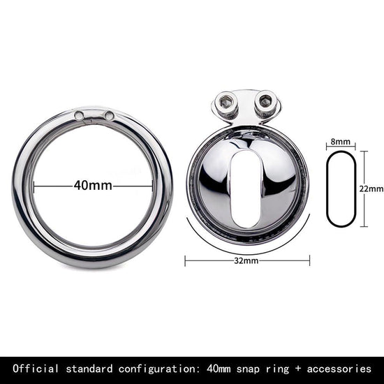 U-Shaped Chastity Lock: Experience Unmatched Pleasure & Security