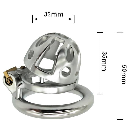 THORN GARDEN™ The Trustworthy Choice: Long-Lasting and Comfy Steel Chastity Cages