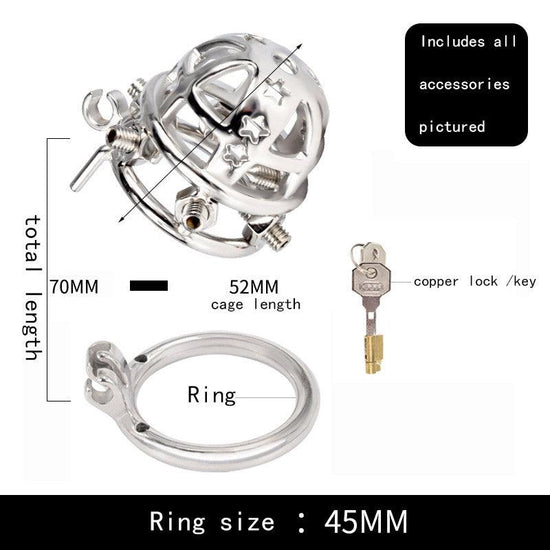 THORN GARDEN™ Pressure & Stimulation: Custom Made Chastity Devices