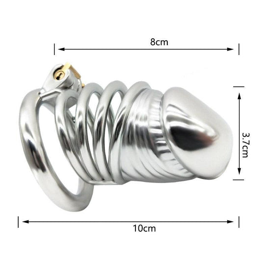 THORN GARDEN™ High-Quality Male Chastity Locks: Extended Design Assures Complete Confinement