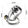 Unique Stainless Steel Penile Cage with Both Restriction & Stimulation