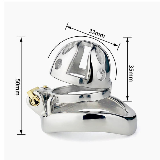 THORN GARDEN™ The Trustworthy Choice: Long-Lasting and Comfy Steel Chastity Cages