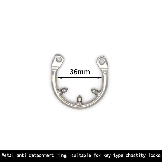 THORN GARDEN™ Metal chastity lock original accessories snap ring, key, anti-detachment ring, belt, conduit, etc.