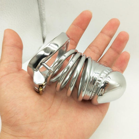 THORN GARDEN™ High-Quality Male Chastity Locks: Extended Design Assures Complete Confinement
