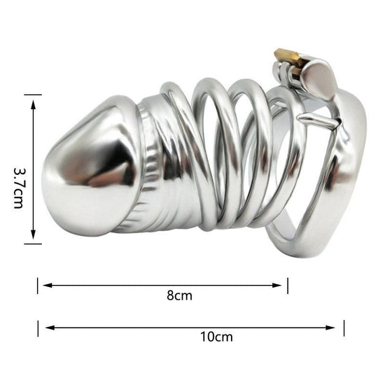 THORN GARDEN™ High-Quality Male Chastity Locks: Extended Design Assures Complete Confinement