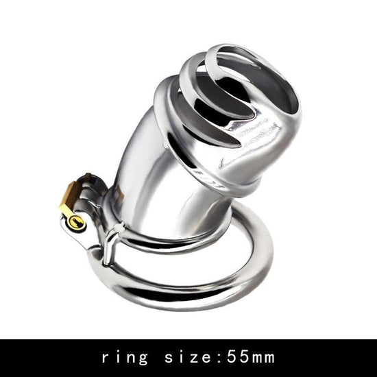 Unique Stainless Steel Penile Cage with Both Restriction & Stimulation