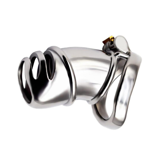 Unique Stainless Steel Penile Cage with Both Restriction & Stimulation