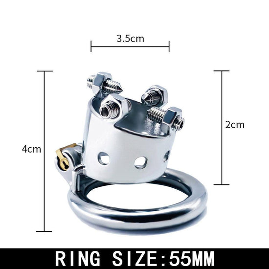 THORN GARDEN™ New! Compact Cylindrical Chastity Device – Ideal for All Users