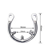 THORN GARDEN™ Metal chastity lock original accessories snap ring, key, anti-detachment ring, belt, conduit, etc.