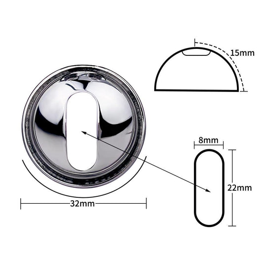 THORN GARDEN™ Compact & Concealed: The Stainless Steel Miniature Chastity Lock
