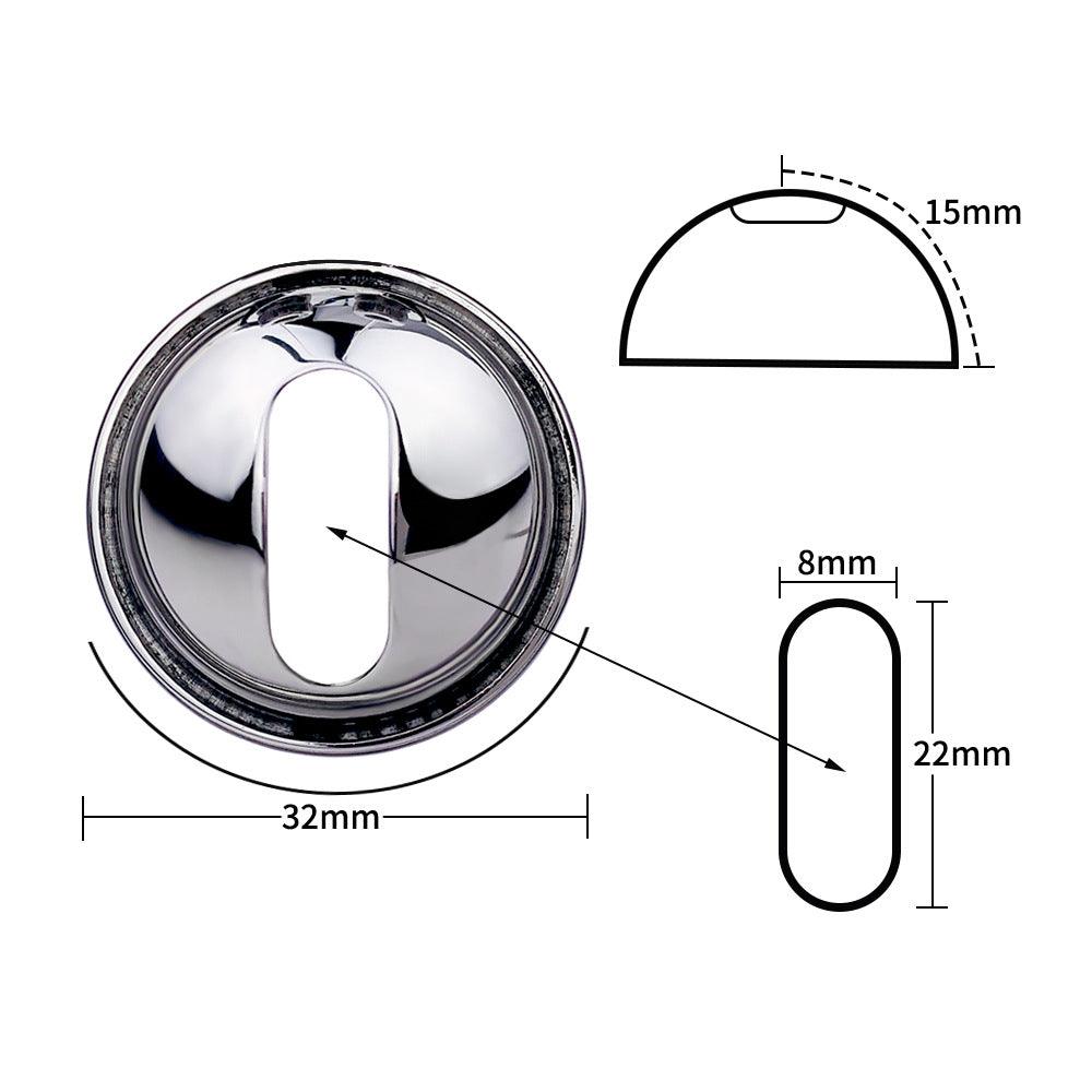 THORN GARDEN™ Compact & Concealed: The Stainless Steel Miniature Chastity Lock