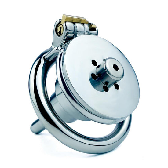 THORN GARDEN™ Bottom-Press Design: Secure 150D SS Series Cock Cage for Addictive Experience