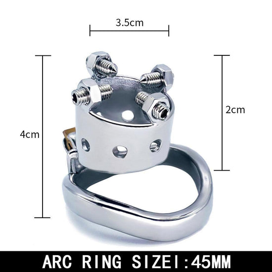 THORN GARDEN™ New! Compact Cylindrical Chastity Device – Ideal for All Users