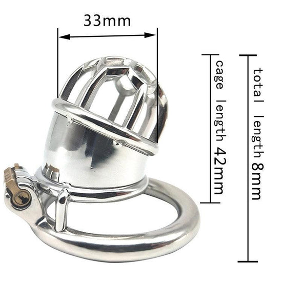 Trust Building: Stainless Steel Male Chastity Training