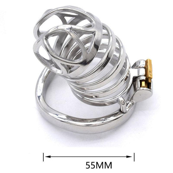 THORN GARDEN™ CB Stainless Steel Chastity Lock for Men