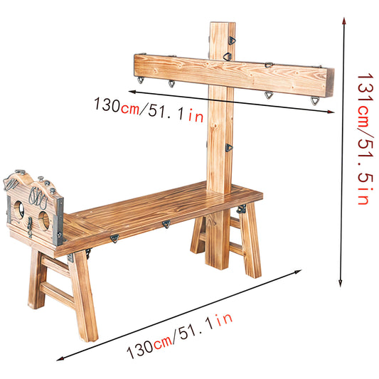 THORN GARDEN™ solid wood tickling bench - customized model