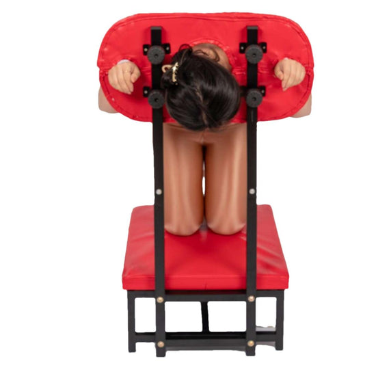 THORN GARDEN™ Red Leather Bdsm Sex Chair - Free Shipping
