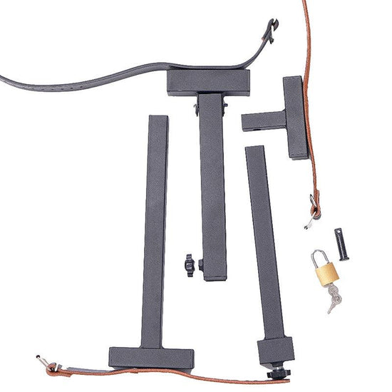 THORN GARDEN™ metal spreader bar with leather cuffs - free shipping