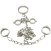 THORN GARDEN™ 3200g 2.5cm heigh Stainless Steel Hand, Foot and Neck Restraint Set